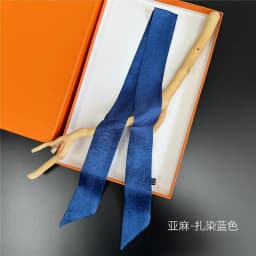5X100CM Women Narrow Long Scarf Solid flax Silk Rubber Red Tie Bag Ribbon Headbands Luxury Scarf Headscarves Ladies Foulard