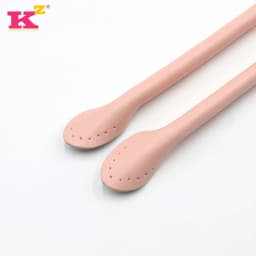1Pair 40cm 50cm 60cm Cow Leather Bag Handle Shoulder Bag Strap Replacement Handbag Belt Straps for DIY Handmade Bag Accessories