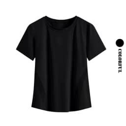 DRUR Women Running Tops Lightweight Quick Dry Breathable Summer Short Sleeve Workout Shirt Gym Fitness Sportswear Yoga Clothes