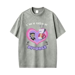 Washed Vintage Game Deltarune Spamton Funny Meme T-shirt Men's Women Clothing Casual Humor Lover Short Sleeve Oversized T Shirts