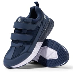 FitVille Wide Walking Shoes Hook Loop Orthopedic Man Casual Sneakers for Swollen Feet Neuropathy Comfort Sport Shoes for Men