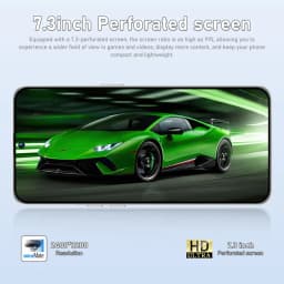 K-Touch Smartphone 5G For M18 Pro Max Smart Mobile Phones 7.3 Inch HD Full Display Cheap Cell Phone Android 22G+2TB Unlocked 7800mAh Battery 4G 5G Dual Sim Card 48MP+16MP Camera Face Recognition