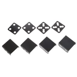2 PCS 8-shaped Hole Connection Parallel Buckle Fixing Buckle Supports 8/9/12/14 Cm Chassis Cooling Fan
