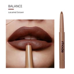 RhodeSkin Peptide Lip Shape Pen Lip Liner Long Lasting Lip Tint Pencil Pen Makeup Lipstick Powder Blusher Gloss Makeup Lipliner