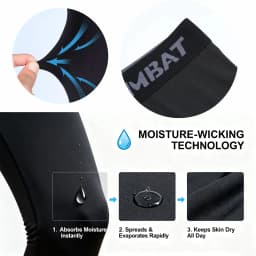 Men's Compression Leggings High Elastic Quick Dry Breathable Sports Base Layer for Gym Running Basketball Workout