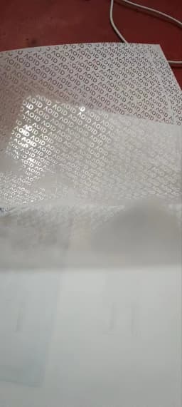 10 sheets/pack A4silver VOID self-adhesive paper printing paper labels A4 printing Blank custom Sticker label