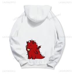Dinosaur Matching Brands Couple Sweatshirt Mr Mrs Pocket Print Hoody Casual Matching Newlywed Thermal Hoodie Y2k Fashion Hoodies