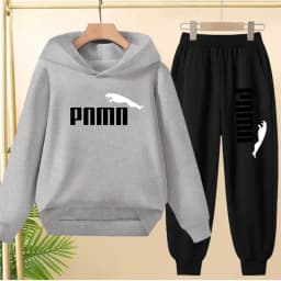 Children 3-12Yrs Pullover Casual Coat Top Jogging Set Charming Tracksuits Letter Hoodie Sweatshirt+Pants Boys Girls Kids clothes