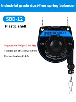 Industrial Dust-Free Grade Spring Balancer 0.5-5kg Hanging Tools Portable Telescoping Spring Balancer For Electric Screwdrivers