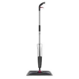 Wet and Dry Spray Mop Floor Wiper,with 3 Washable Microfibre Pads and 700ML Refill Bottle, 360° Swivel Head.