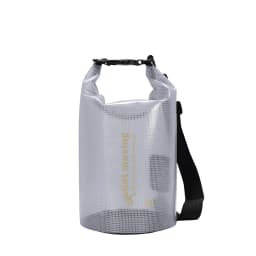 Half Transparent Waterproof Swimming Bag Dry Sack 2//5/10/15/20L Floating Dry Gear Bags For Boating Fishing Rafting Swimming