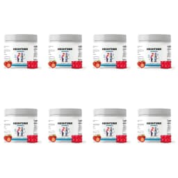 Heightener Calcium D Gummies Boost Bone Growth Reinforce Bone Strength Magnesium Zinc Growth Formula for Kids & Adults, 60 Count