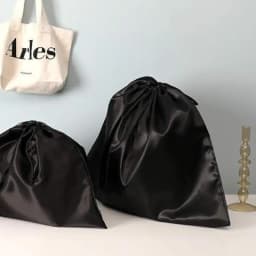 〔CC〕|1Pc Satin Handbag Dust Covers - Breathable Reusable Dust Pouches Luxury Bag Protectors