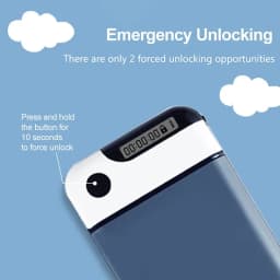 Mobile Phone Lock Box With Timer Self-discipline Timed Box for Students Smartphone Locking Case Safe Timed Lockbox For IPhone