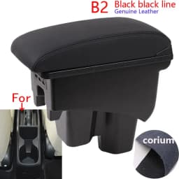 For Honda City Armrest Box for Honda New City Car Armrest Heighten Double Layer Storage Box Retrofit Car Accessories with USB