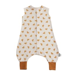 Kids Pajamas Summer Thin Sleeveless Split Legs Jumpsuit 2-Ways Zippers Children Sleepwear 1-4 Years Girls Boys Sleeper Blanket