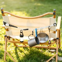 Homefish Quick Release Adjustable Crossbody Bag Belt Multifunction with Hanging Ring Outdoor Camping Shoulder Accessory