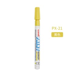 Uni Paint Marker Pen ,PX-20/21 Colorful Permanent Graffiti Paint Pen Waterproof White rotuladores Tire Wedding Signature Stylo