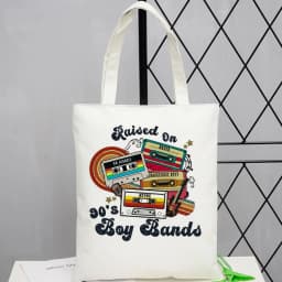 Backstreet Boys tote bag canvas torba na zakupy einkaufstasche grocery shopper woman