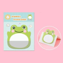 8 pcs/set,1-3-5 set Adhesive Kawaii Cartoon Animals Sticky Notes Notepad Memo Pad Stationery Sticker
