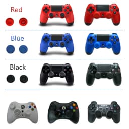4pcs/set Soft Silicone Gamepad Joystick Grip Caps Case for PS4/PS3/PS5/Xbox360/Xbox One/Switch Pro Controller Game Accessories