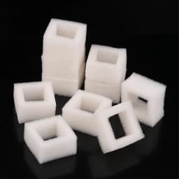 3/10Pcs Cat Water Fountain Water Pump Foam Filter Compatible With Square Dispenser Pre-Filtered For Fresh & Clean Drinking Water
