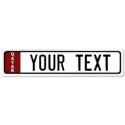 Custom Street Sign, Personalized Metal Sign For Office Workplace Home Yard Road, Custom Your Text Signs for Outdoor 16x4 Inches