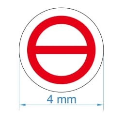 600pcs 4mm Small Screw Hole Warranty Void Security Seal Tamper Evident Removal Proof Eggshell Brittle Paper Label Sticker