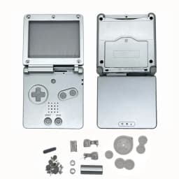 New Shell Case for GBASP Housing GBA SP Shell with Buttons Sets Replacement for Gameboy Advance SP Game Accessories