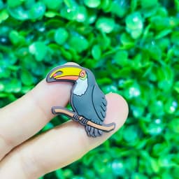 1-23Pcs Parrot Aloha Hawaii Summer Vibes DIY Kids Shoes Button Charms Hula Flowers PVC Buckle Clog Decorations