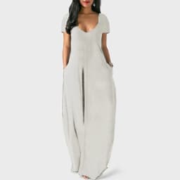 Summer Sexy Women Solid Color Boho Maxi Club Dress Casual Long Dress Party Infinity Robe Longue Femme