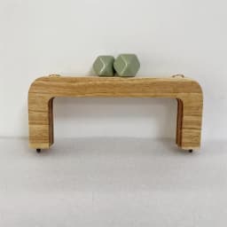 20 Cm Candy Solid Wood High Quality Candy Wooden Purse Frame Obag Handbag Accessories Diy Purse Hanger Guangzhou Purse Frames