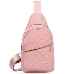 Neutral Style Backpack for Men and Women, with Multiple Color Slanted Fabric and Nylon Material. Suitable for Travel.