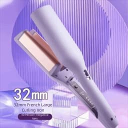 Large Curl 32MM Water Wave Hair Curler Quick Heating Plastic Casing Egg Roll Hair Curling Temperature Control
