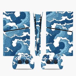 For PS5 Slim Digital Protective Decal Skin Sticker Cover Wrap Console and Wireless Controller