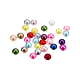 2/3/4/5/6/8/10/12/14 MM ABS Acrylic Beads Imitation Half Round Pearl Bead For Jewelry Making Craft Pearls Clothing Accessories