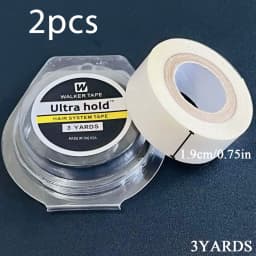 Ultra Hold Hair System Tape Double Sided Adhesives Tape For Hair Extension Toupee Wig White Tape Strong Hold