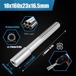 SDS Max Shank Ground Rod Driver Earth Stake Grounding Rod Hardened Steel for SDS Max Hammer Drill Power Tool