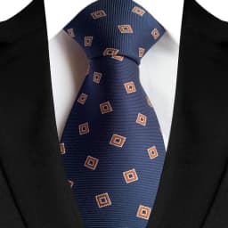 Luxury 8CM Mens Necktie Brown Blue Color Dot Stripes Solid Tie For Man Groom Jacquard Woven Neck Tie For Business Wedding Party