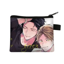 Japanese Anime Yaoi Bl Given Yaoi Given Manga Pattern Coin Purse Women Fashion Mini Handbags Casual Beauty Lipstick Bag Gift