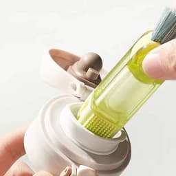 3 In 1 Multifunctional Cleaning Brush Tiny Bottle Cup Lid Detail Brush Straw Cleaner Tools Household Kitchen Cleaning Tools