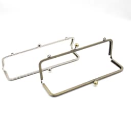 25.5CM Big Square Metal Frame for Purse Handle Clutch Bag Handbag Accessories Making Purse Clasp Lock Metal Clasp Bags Hardware