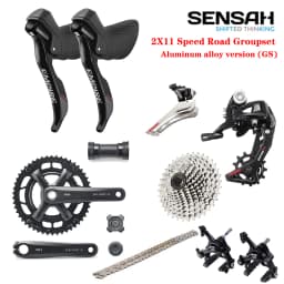 SENSAH EMPIRE 2x11 Speed, 22s Road Groupset, for Road bike Bicycle 5800, R7000 Aluminum GS/SS version BB24MM