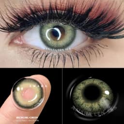 AMARA Colored Lenses Eyes 1Pair Yearly Colored Contact Lens For Eyes Beauty Contact Lenses Eye Cosmetic Color Lens Eye Makeup