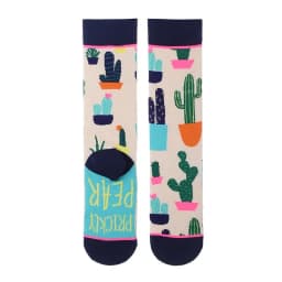 1 Pair Canvas Lattice Plant Art Funny Socks Women Novelty Abstract Cute Socks Women Jacquard Crew Female Calcetines Divertidos