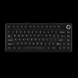 EPOMAKER X AULA F75 MAX Compact 75% ANSI Layout Wired/Bluetooth/2.4GHz Wireless Mechanical Keyboard with TFT Screen and a Knob