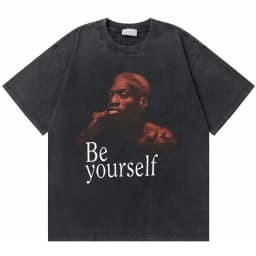 Washed Vintage The Worm Dennis Rodman I'm Back T-shirt Men Women Fashion Hip Hop Oversized T Shirts Male Rock Retro Streetwear
