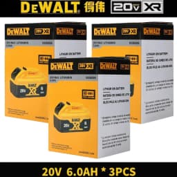 Original DeWalt 20V battery 6Ah/5Ah. replaceable DCB606 DCB609 DCB184 DCB200 DCF845 DCF850 DCF911 DCD800 DCD805 Tools Battery.