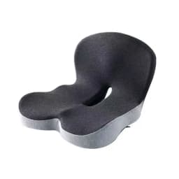 Solvath Ergonomic Seat Cushion with Backrest Soft Supportive Washable Office Chair Pad for Hip Waist Comfort Ideal for Long Sitt