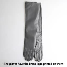 Multiple Colors 50cm Long Leather Gloves, Sheepskin Women's Leather Gloves, Warm Women's Winter Gloves, Simple Women's Gloves-22